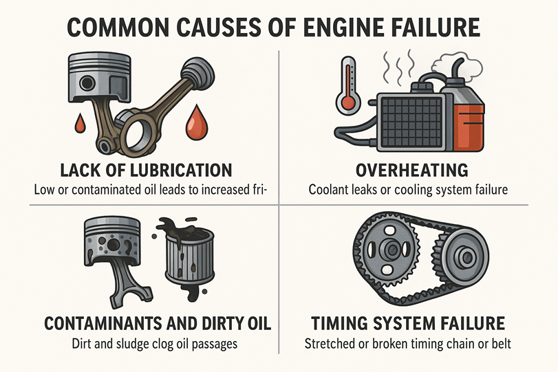 Common Causes of Engine Failure and How Renewal Manufacturing Solves Them