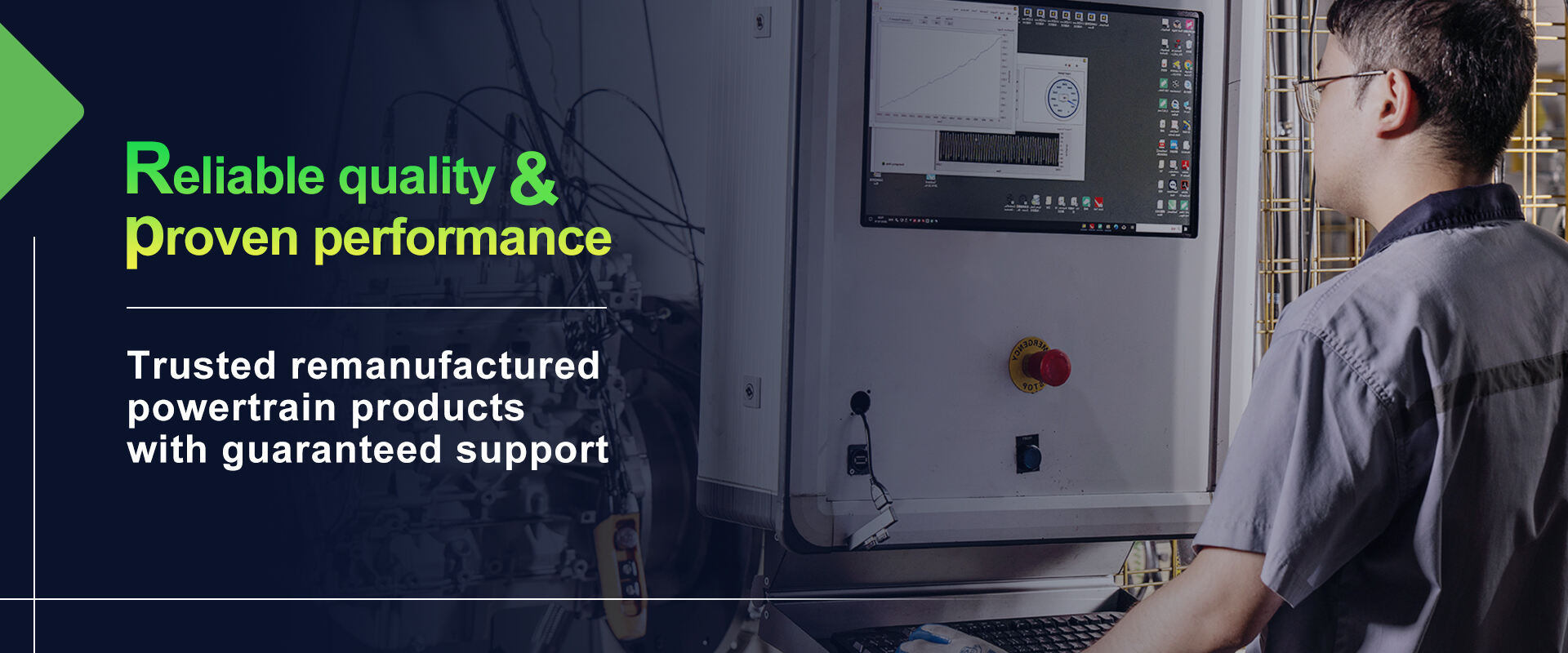 Trusted remanufacturedpowertrain productswith guaranteed support