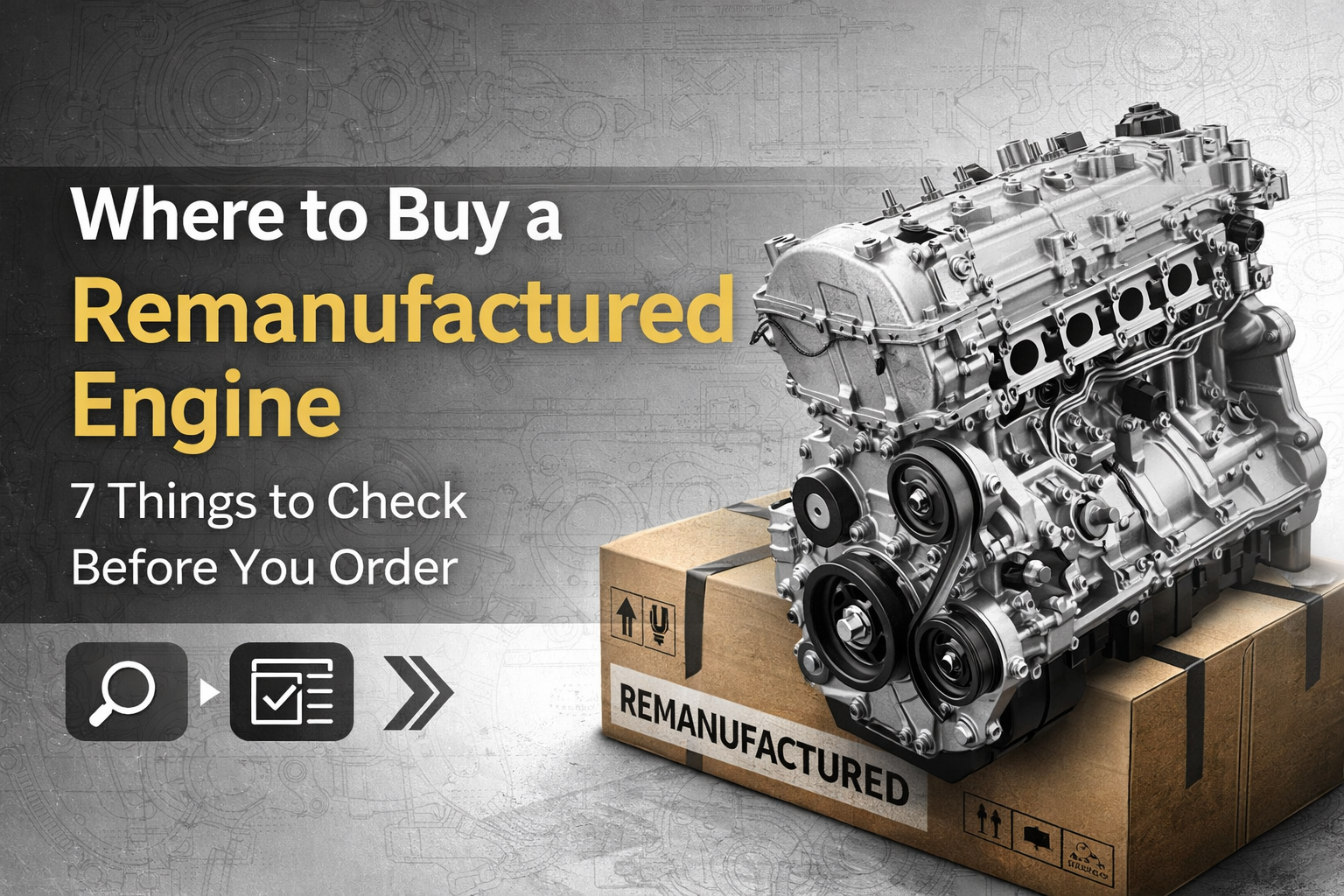 Hol vásárolható újraépített motor: 7 dolog, amit ellenőrizni kell a megrendelés előtt