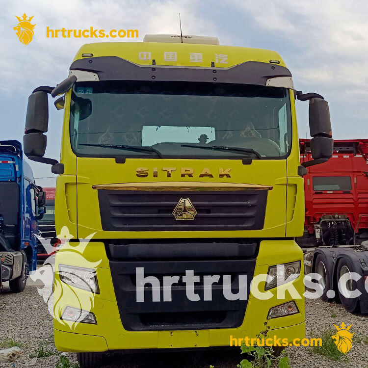 SITRAK TRACTOR TRUCK lemon-yellow 6×4