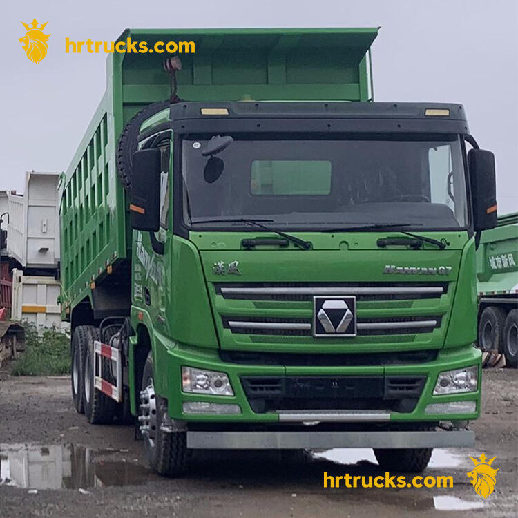 hanfeng dump truck green 6*4