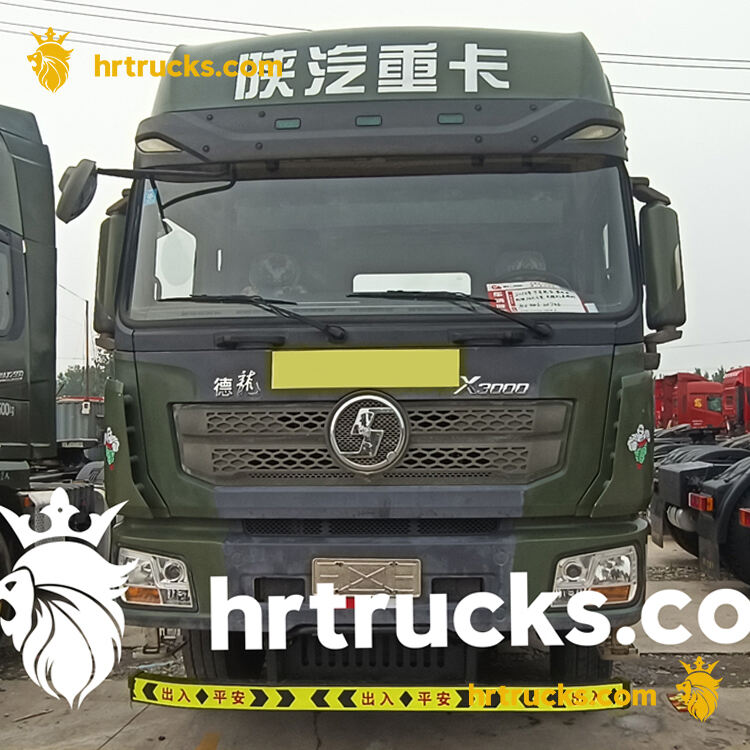 SHACMAN TRACTOR TRUCK army green 6×4-X3000