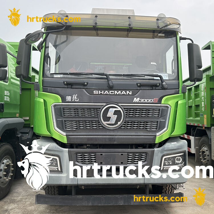 shacman dump truck green 8*4