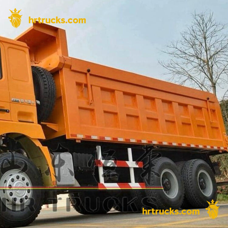 shacman dump truck yellow 8*4