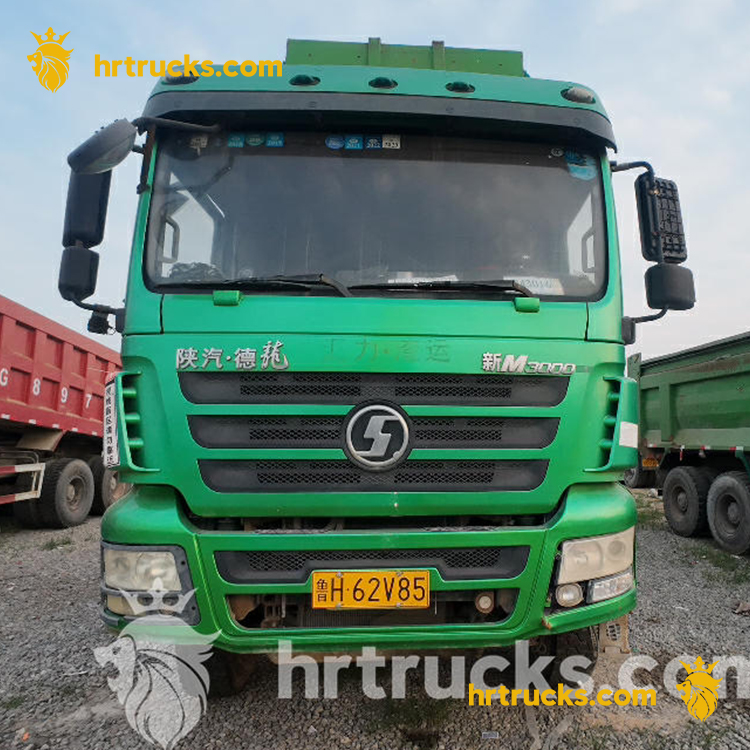 shacman dump truck green 8*4