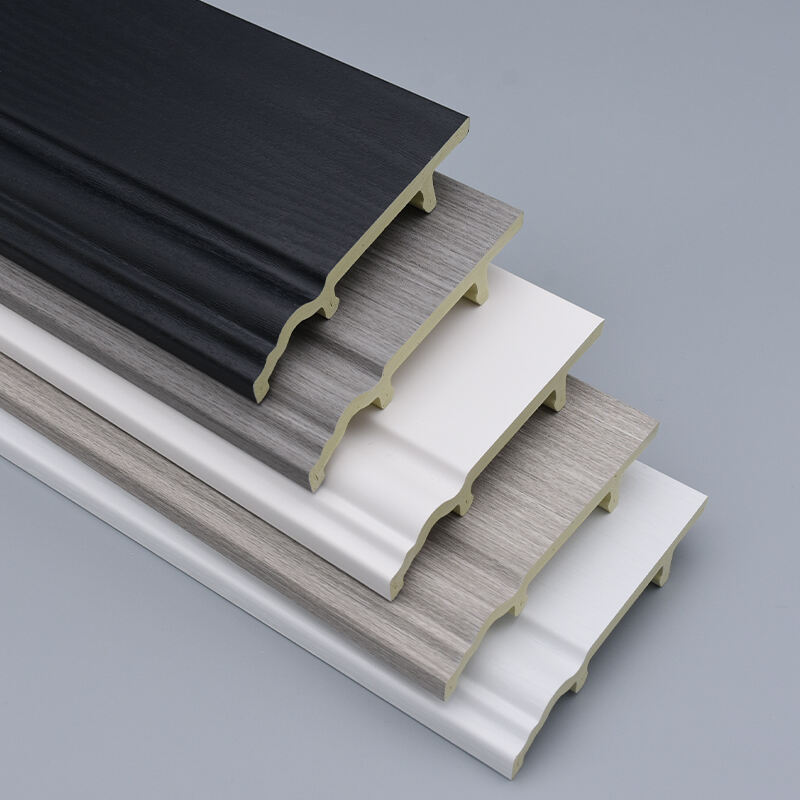 100*15mm Engineering PVC skirting board(XAS)