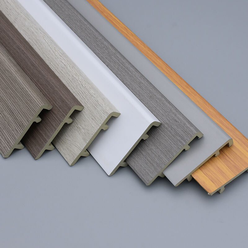 65*15mm Engineering PVC skirting board(AWY)