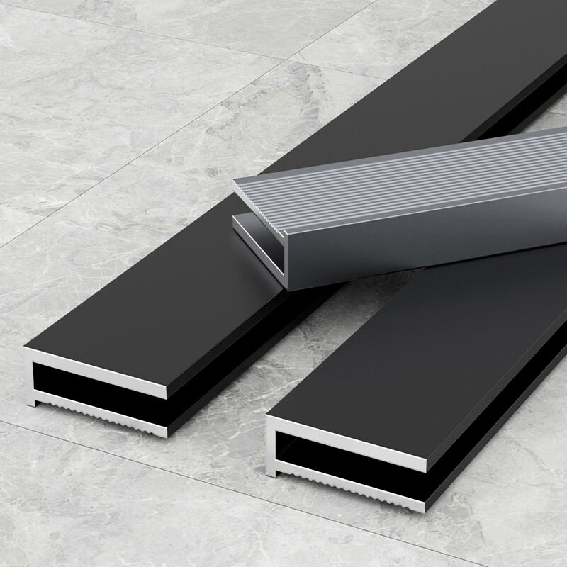 20*8 mm neviditelná kovová lišta podlahového obložení (lepidlo)