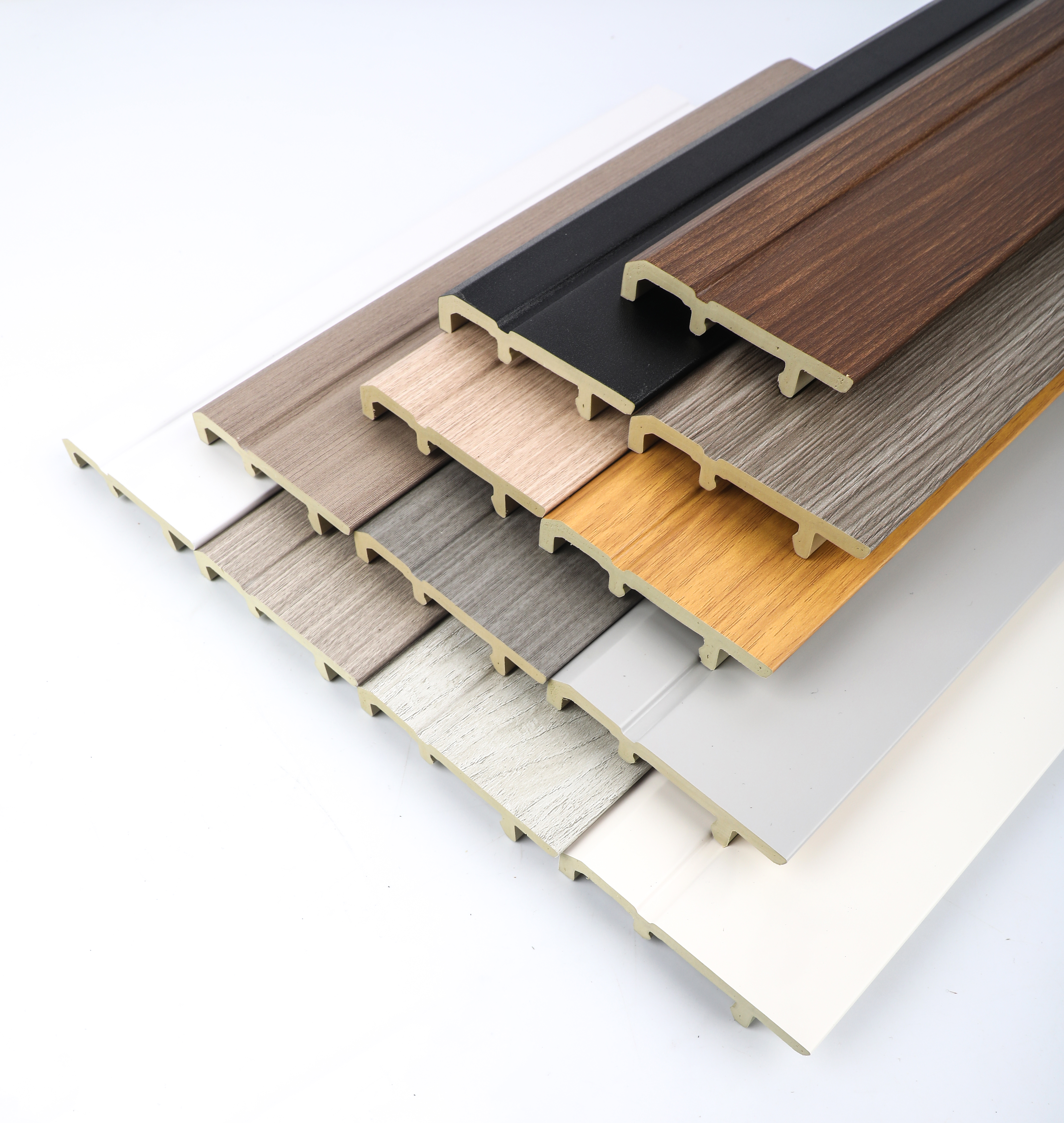 80*15mm Engineering PVC skirting board(BGL)