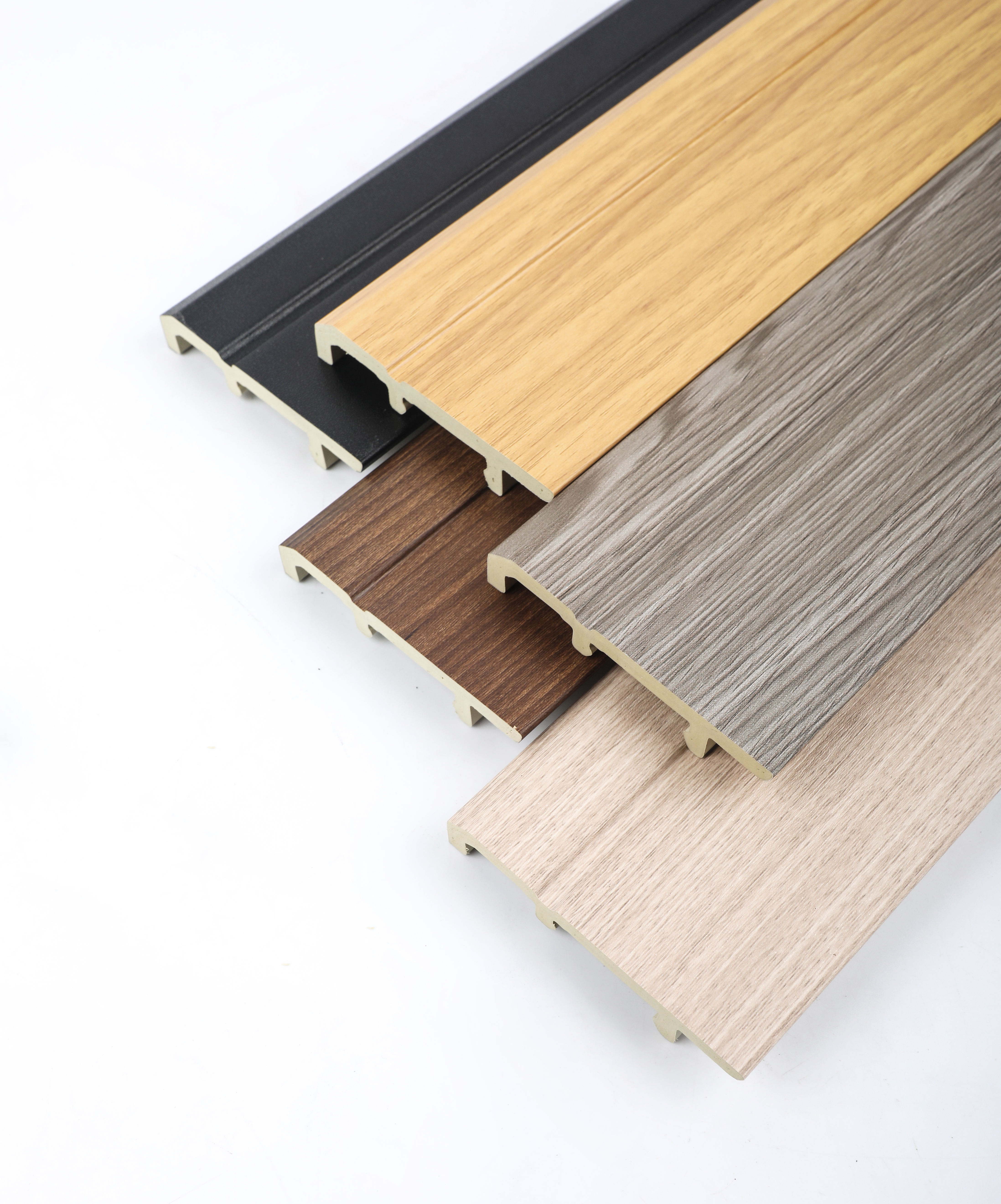 80*15mm Engineering PVC skirting board(BGL)