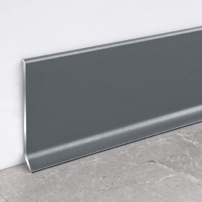 40/60/80/100*12mm Minimalist style Metal skirting board