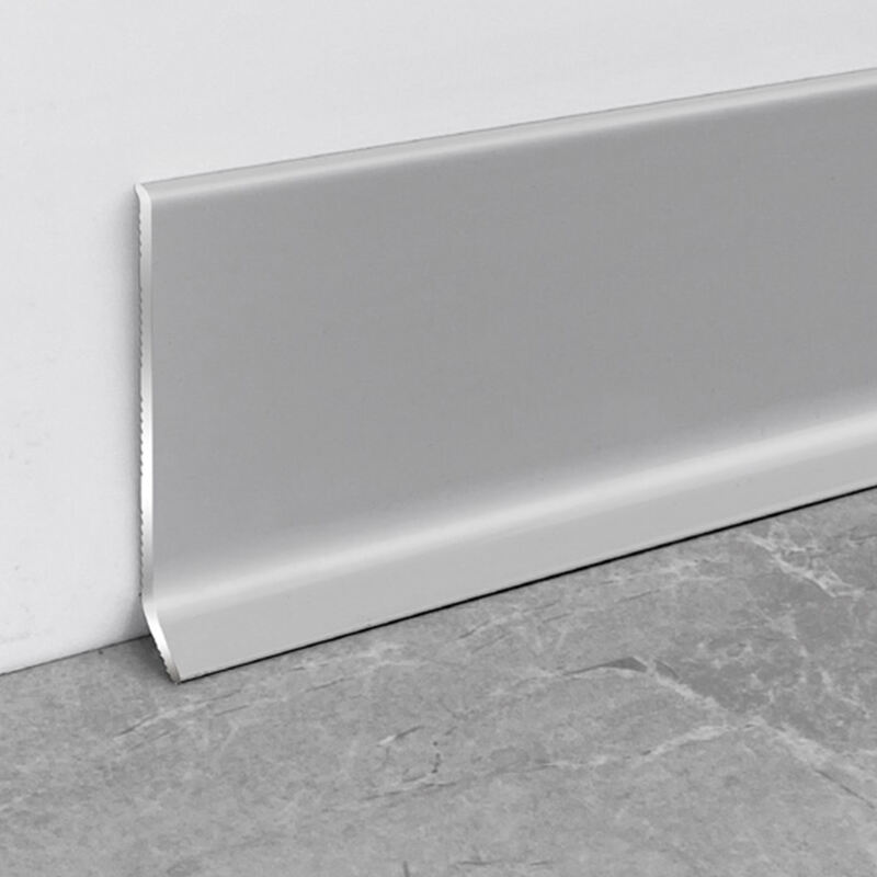 40/60/80/100*12mm Minimalist style Metal skirting board