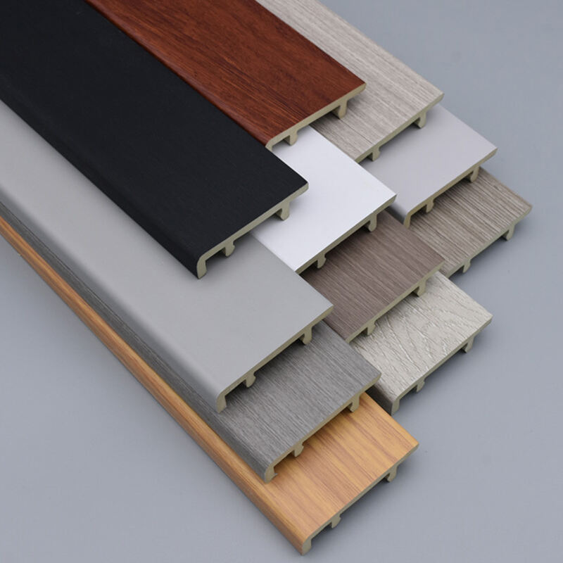 65*15mm Engineering PVC skirting board(AWY)