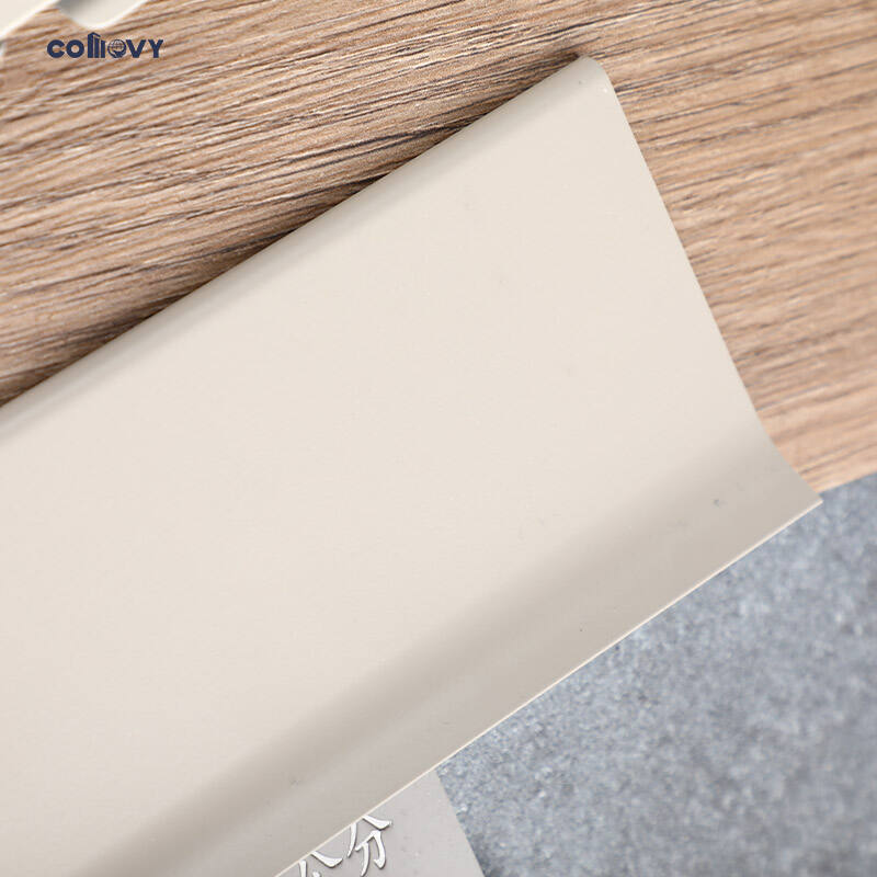 59*10mm Glued Metal Skirting Board