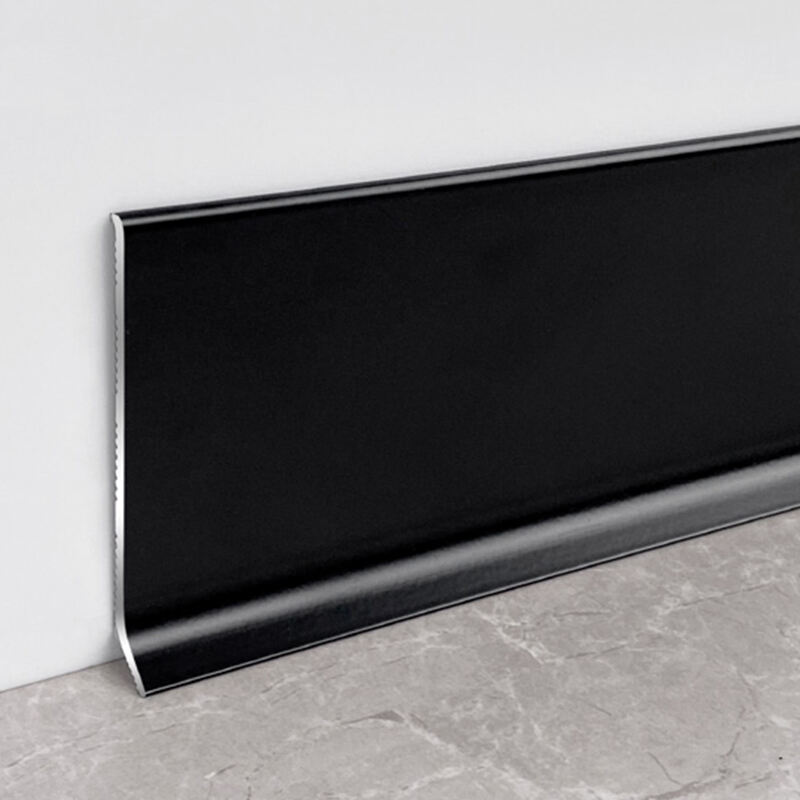 40/60/80/100*12mm Minimalist style Metal skirting board