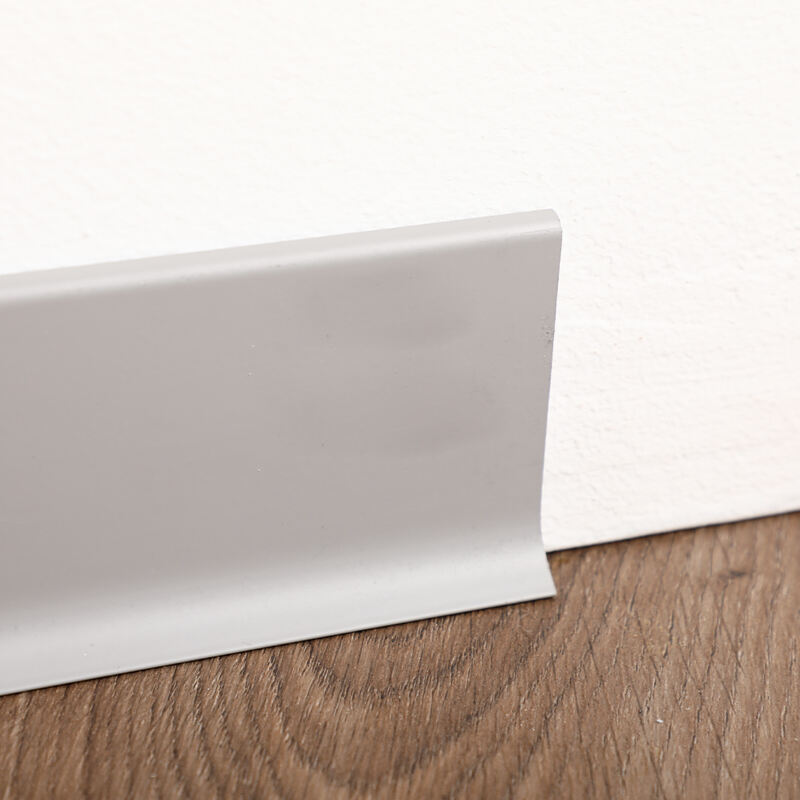 59*10mm Glued Metal Skirting Board