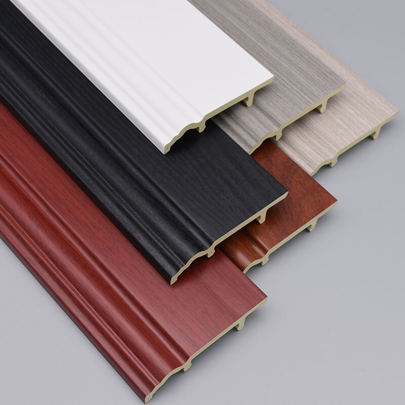 100*15mm Engineering PVC skirting board(XAS)