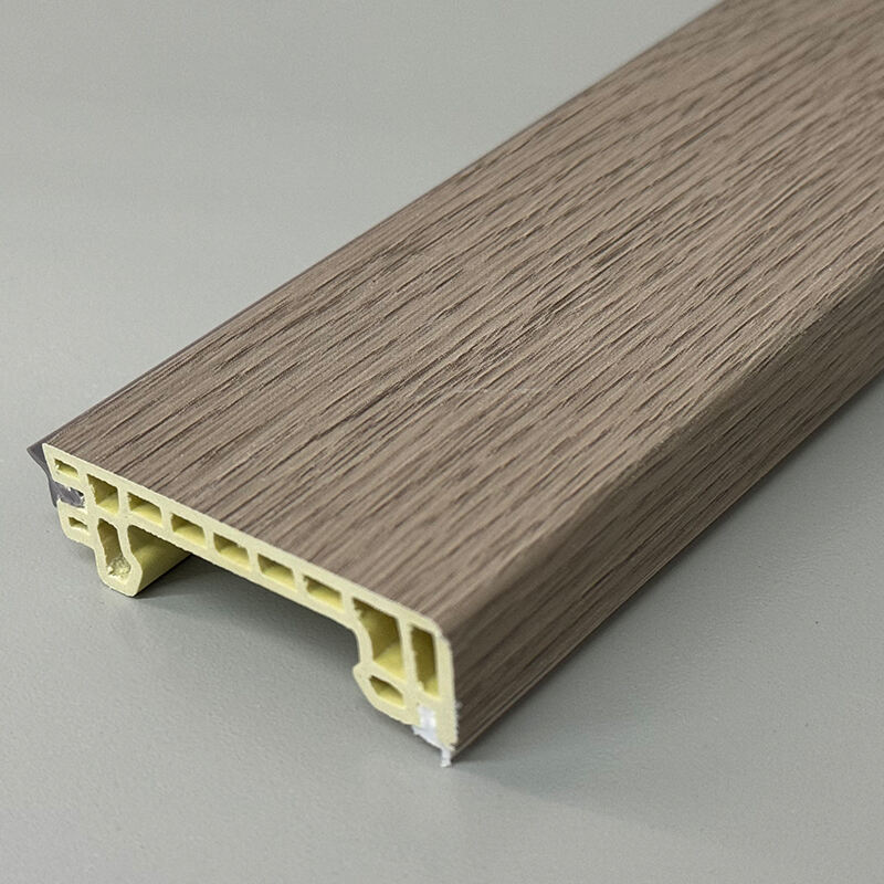 50*12mm Waterproof PVC skirting board(HY5012-G)