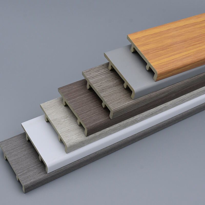 65*15mm Engineering PVC skirting board(AWY)