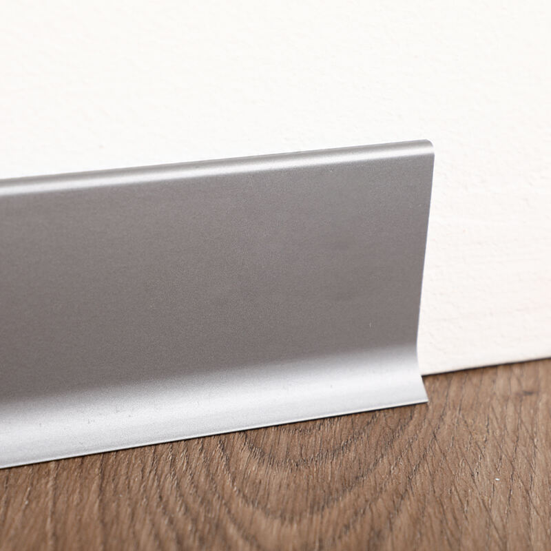 59*10mm Glued Metal Skirting Board