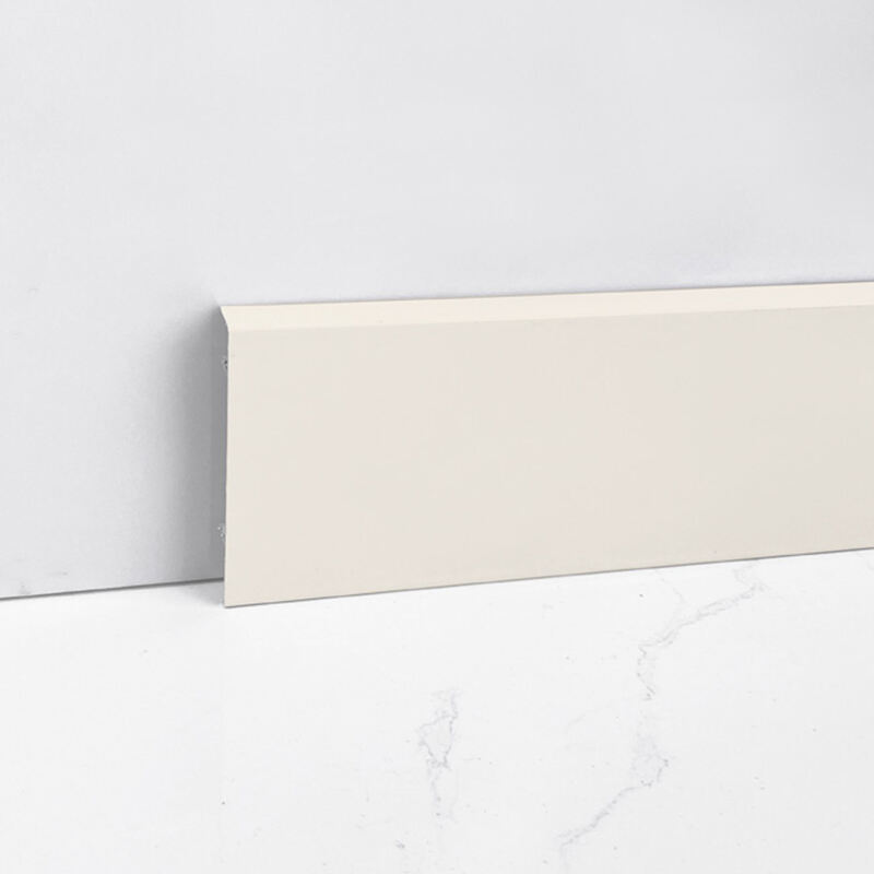 40/50/60/80/100*11mm Classic style Metal skirting board(Buckle-Mounted)