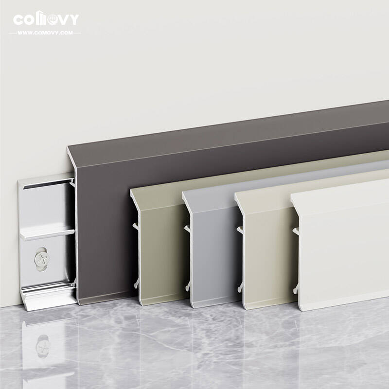 ffrâm metel plân disgyrchiedig 30/50/70*10mm (wedi'i osod gyda sgyrtyn)