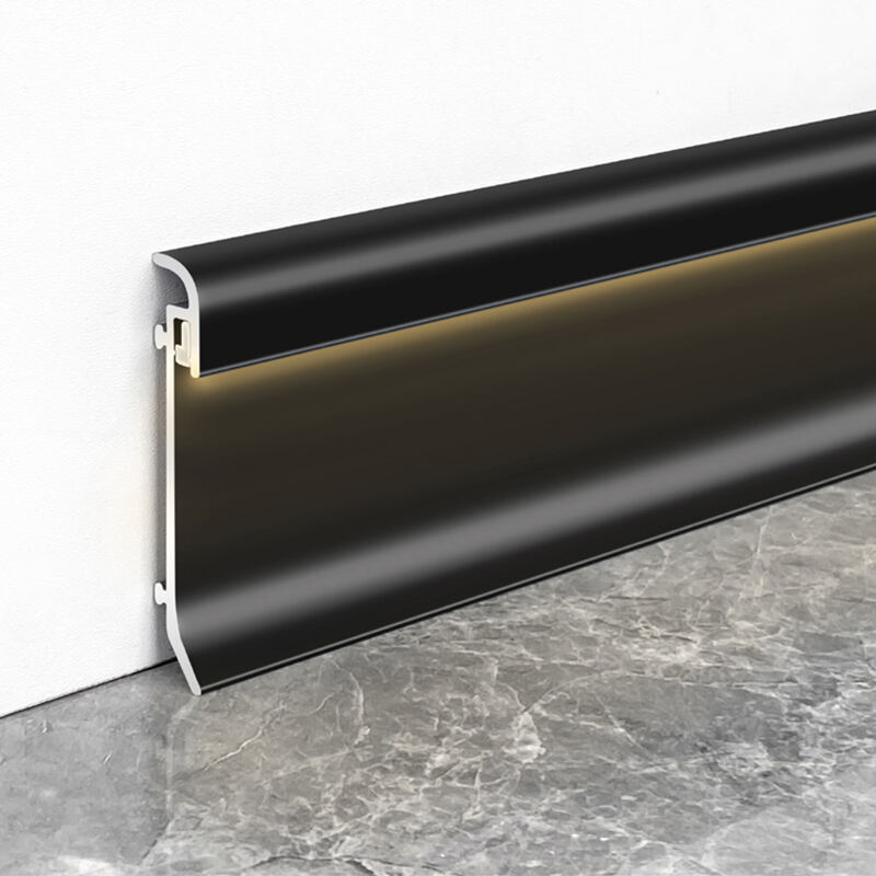 60/80*10mm Bunnlys aluminium fotplank (festet med krokemekanisme)