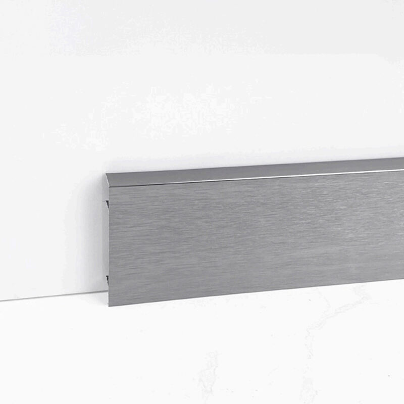 40/50/60/80/100*11mm Classic style Metal skirting board(Buckle-Mounted)