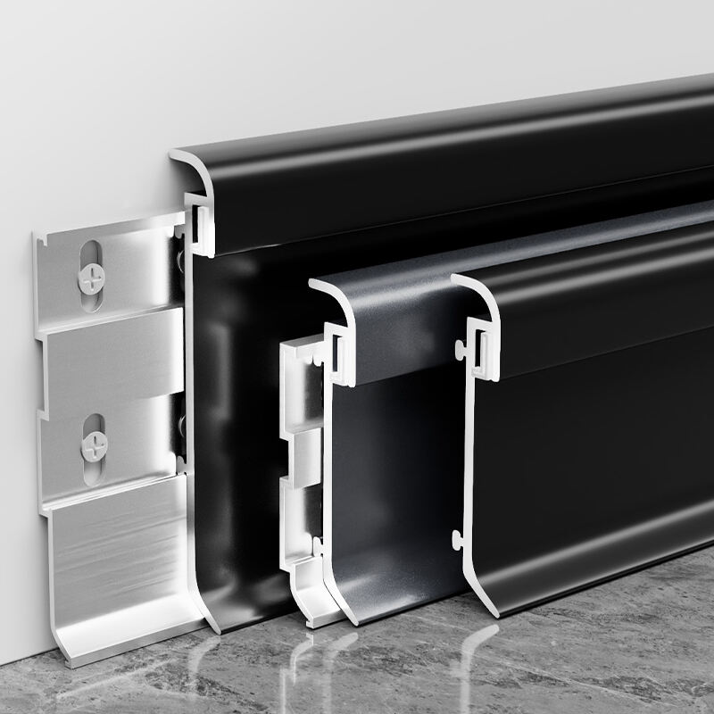 60/80*10mm Bunnlys aluminium fotplank (festet med krokemekanisme)