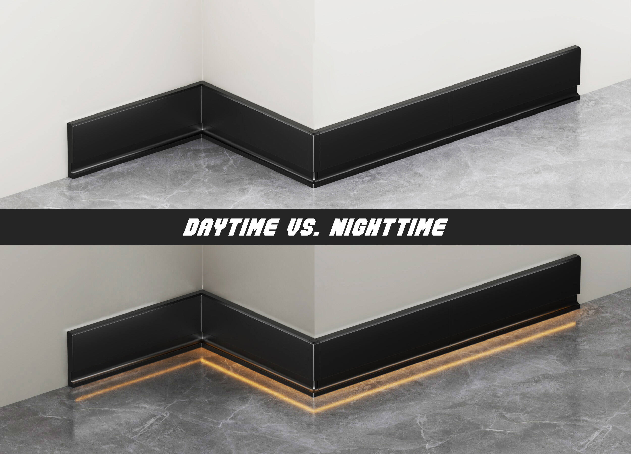 60/80*11mm Bunnlys aluminium fotplank (festet med krokemekanisme)