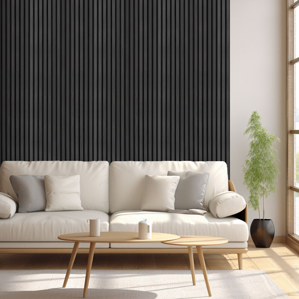 PVC Black veneer acoustic panel |240