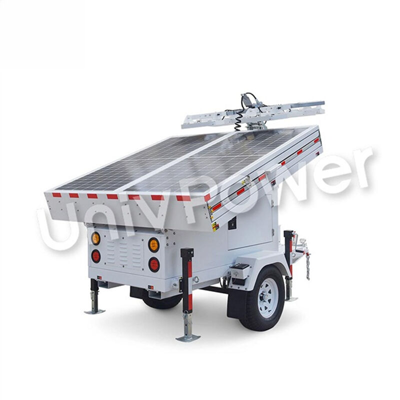 UST-1800 Mobile Trailer NEW Green Energy Solar Powered Portable Light Tower
