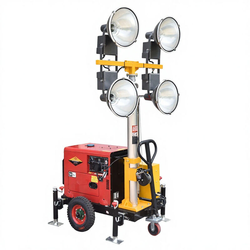 Wholesale Portable Diesel Generator Trailer Light Tower