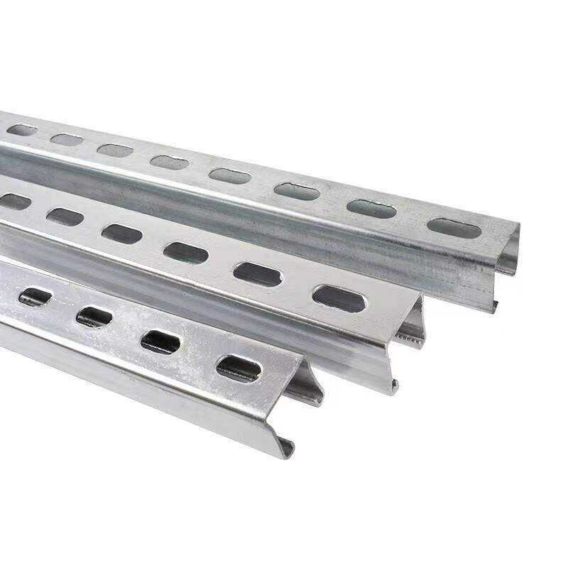 Hot-dip galvanized U-type photovoltaic bracket.jpg