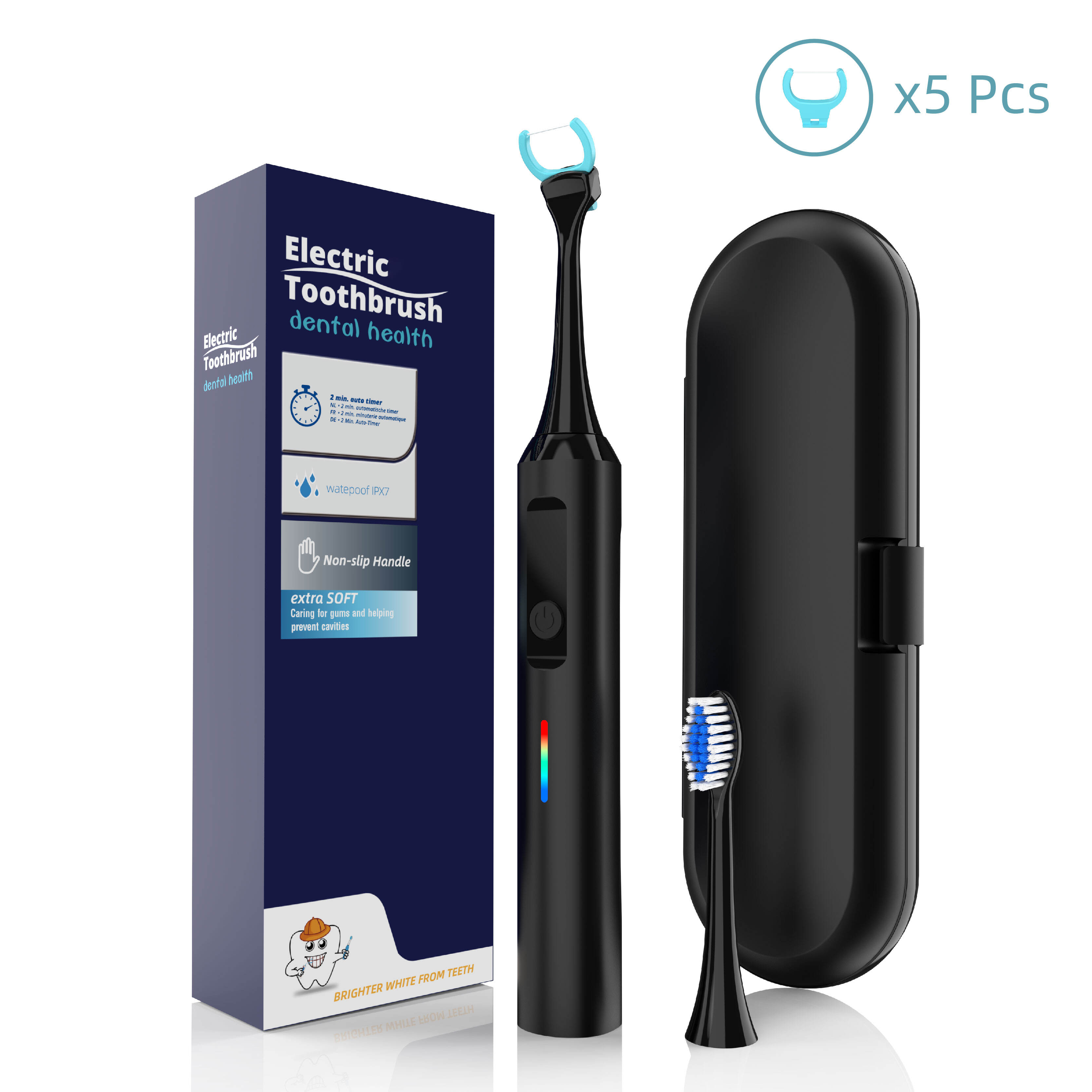 Ipx7 travel Powerful floss usb Teeth cleaning Rechargeable Electric dental floss manufacturing
