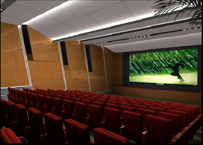 Cinema lighting, sound, acoustic decoration design and installation