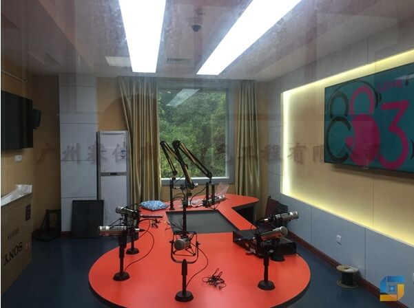 Acoustic renovation project of Foshan Radio Gaoming and Sanshui live broadcast areas