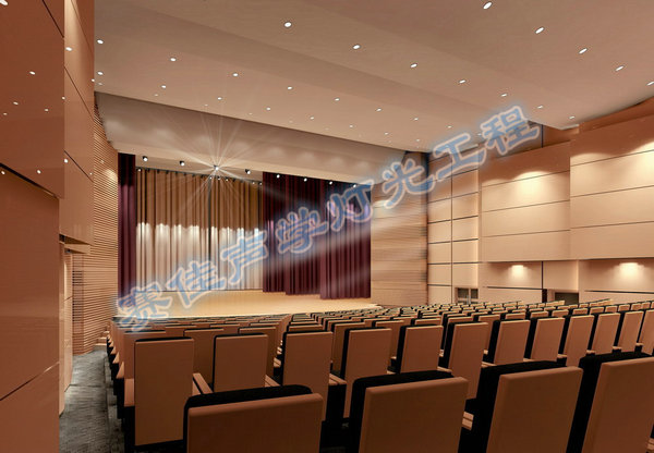 Theater lighting and acoustics design and construction