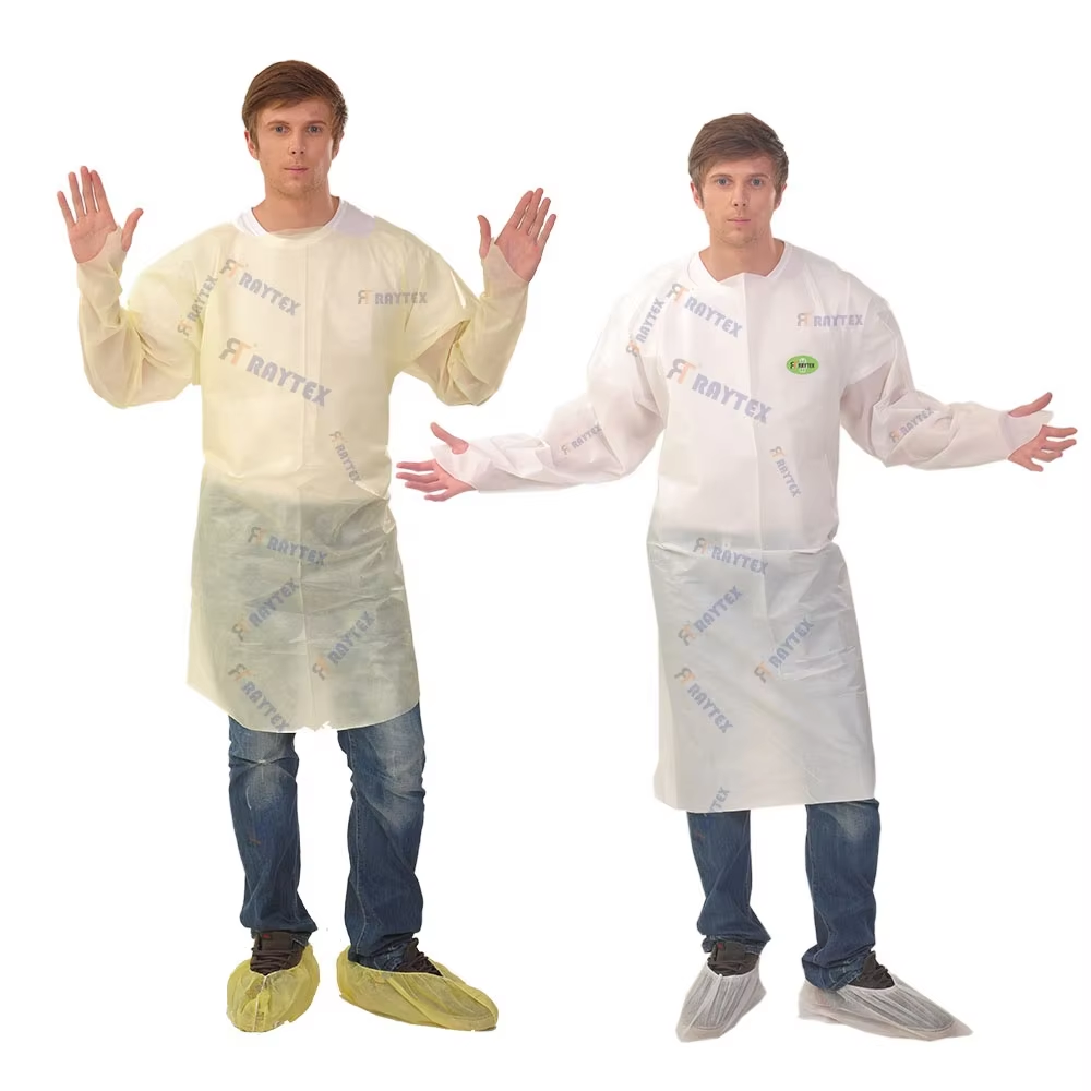 Protéger votre équipe avec des blouses d'isolement jetables