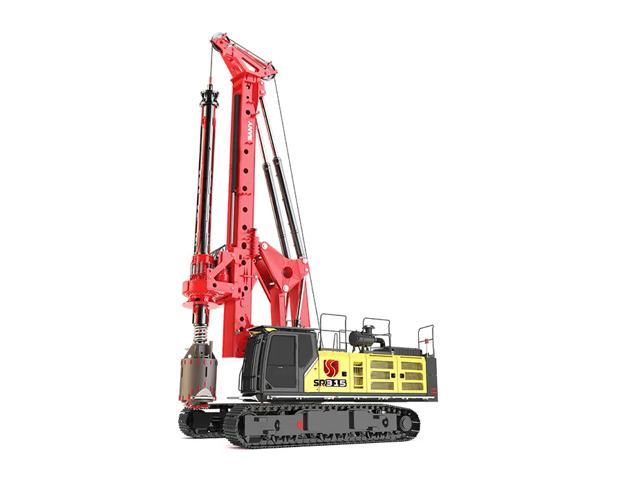 How can I calculate the efficiency and productivity of a borehole drilling machine?