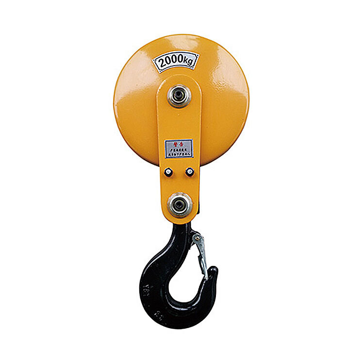 Round electric hoist lower hook