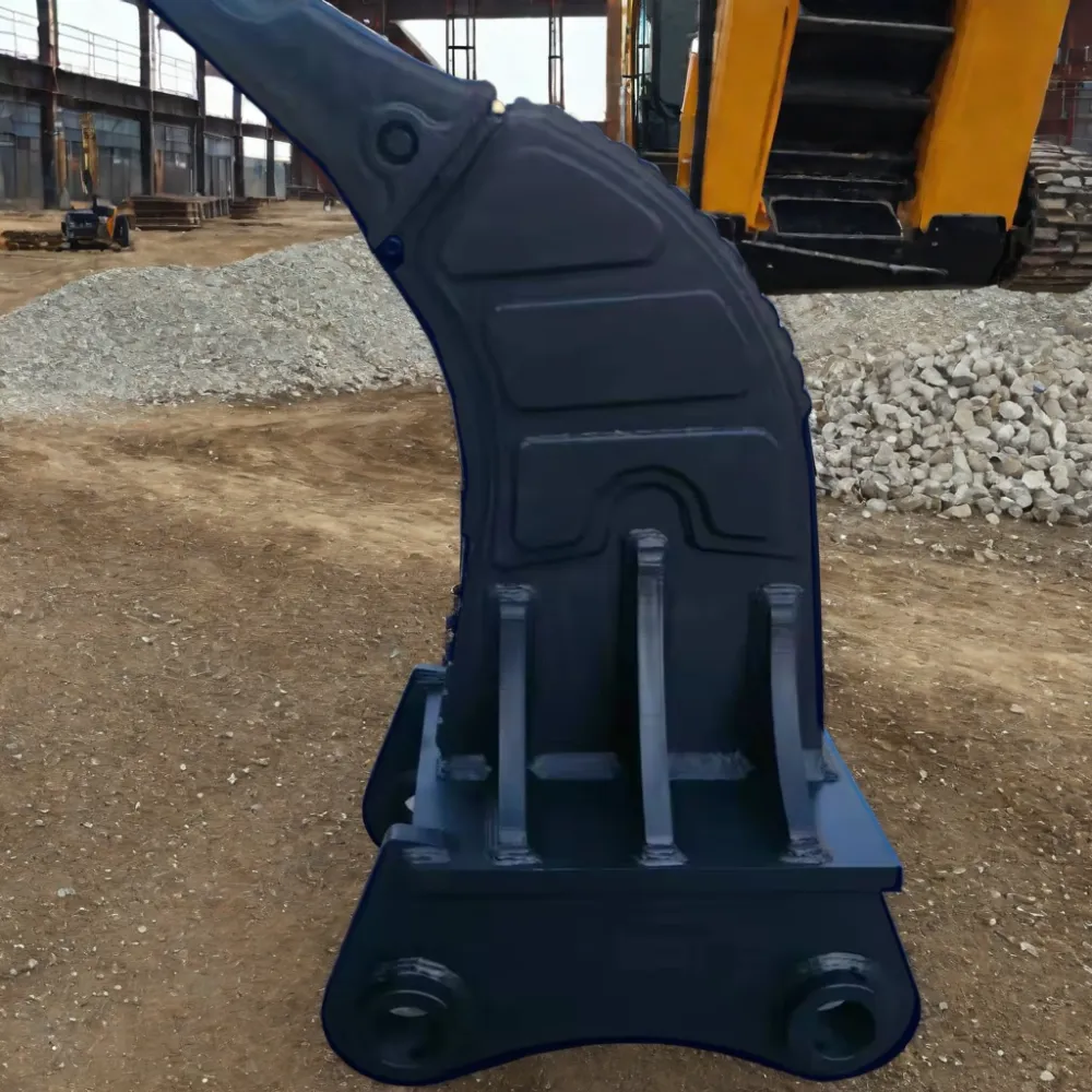 What maintenance is required to keep an excavator bucket in optimal condition?