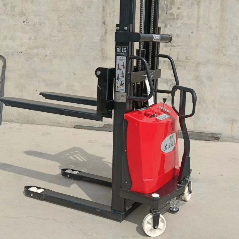 Semi-electric forklift - Stacker truck