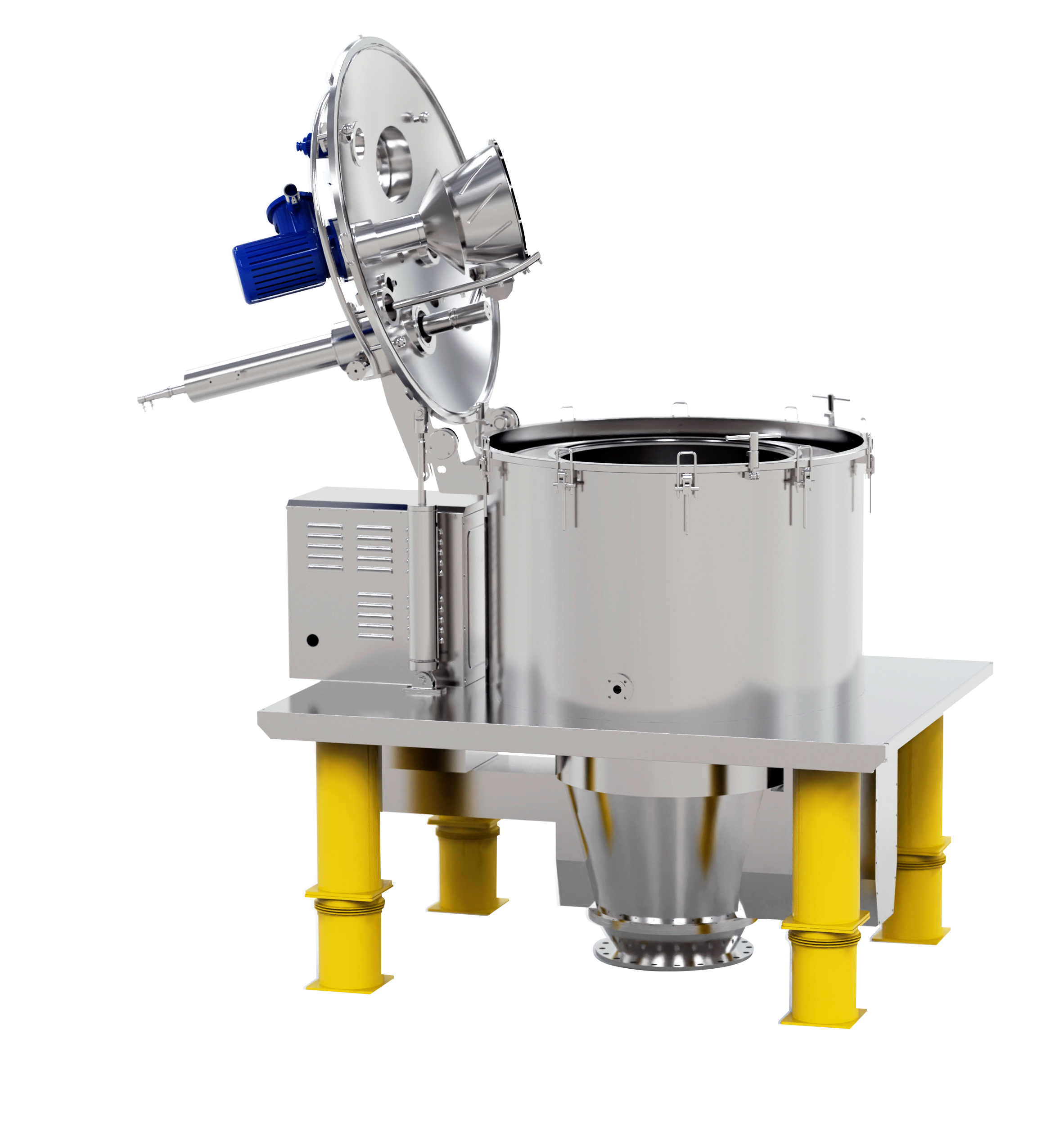 Leading Edge in Bag Pulling Centrifuge Technology