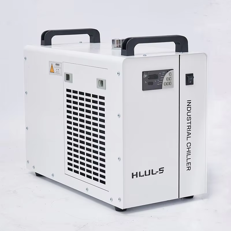 HLUL-5 Famous Brand High Quality Laser Machine Low Noise Level Small Chiller Low Voltage Pump Competitive Chilling Equipment details