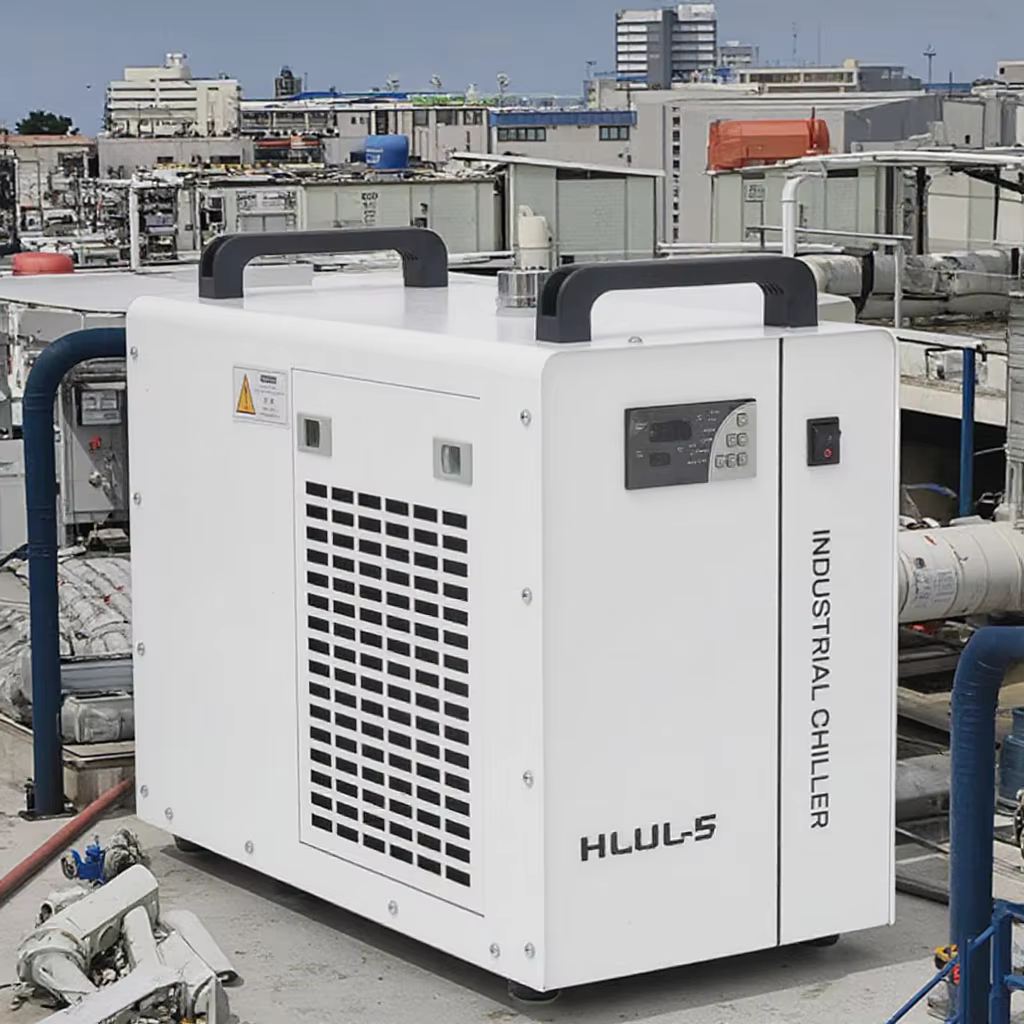 HLUL-5 Laser Chiller Water Cooler Laser Machine Low Voltage Famous Brand Low Noise Level Pump Engine Competitive Price