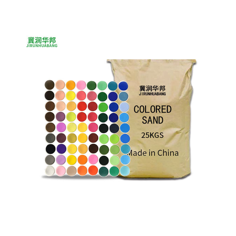 What Are the Common Applications of Natural Colored Sand in Art and Design?