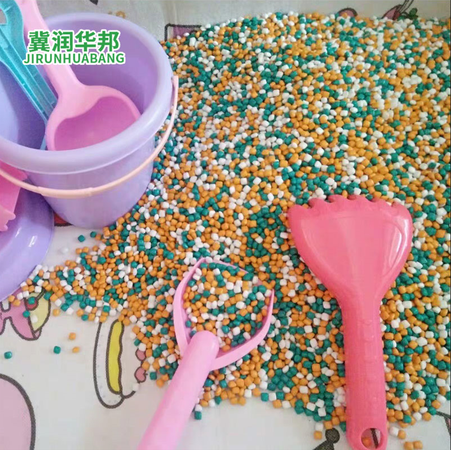 Beautiful Color Smooth Ceramic Granule Sand Non Toxic Reusable Play Sand for Kids Sandpit