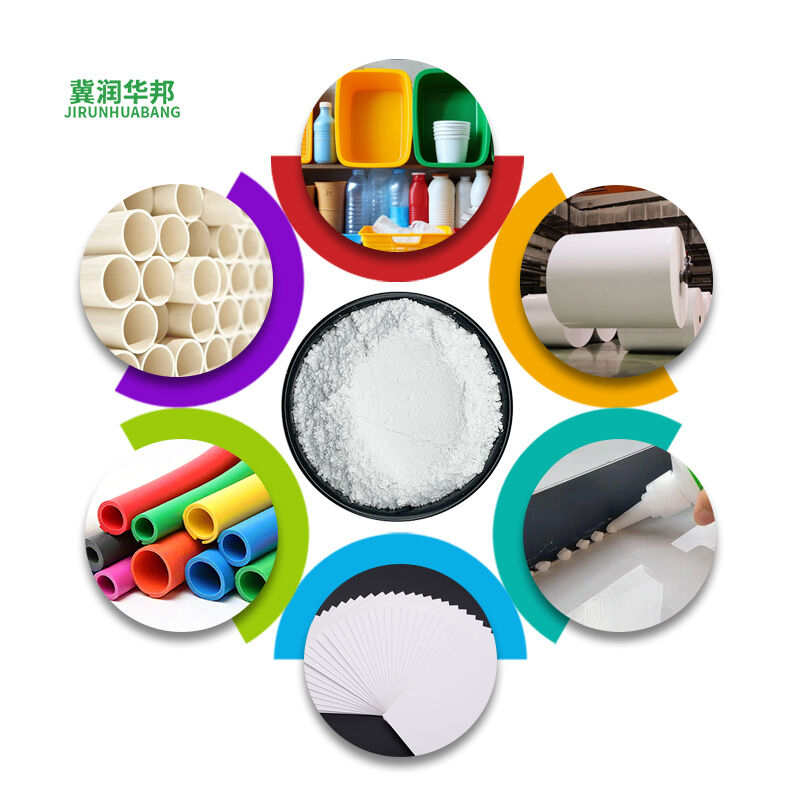 Runhuabang 400 Mesh Industrial Calcium Carbonate (Caco3) for Rubber Oil Paint Floor Tile Carbonic Acid Calcium Salt Caco3