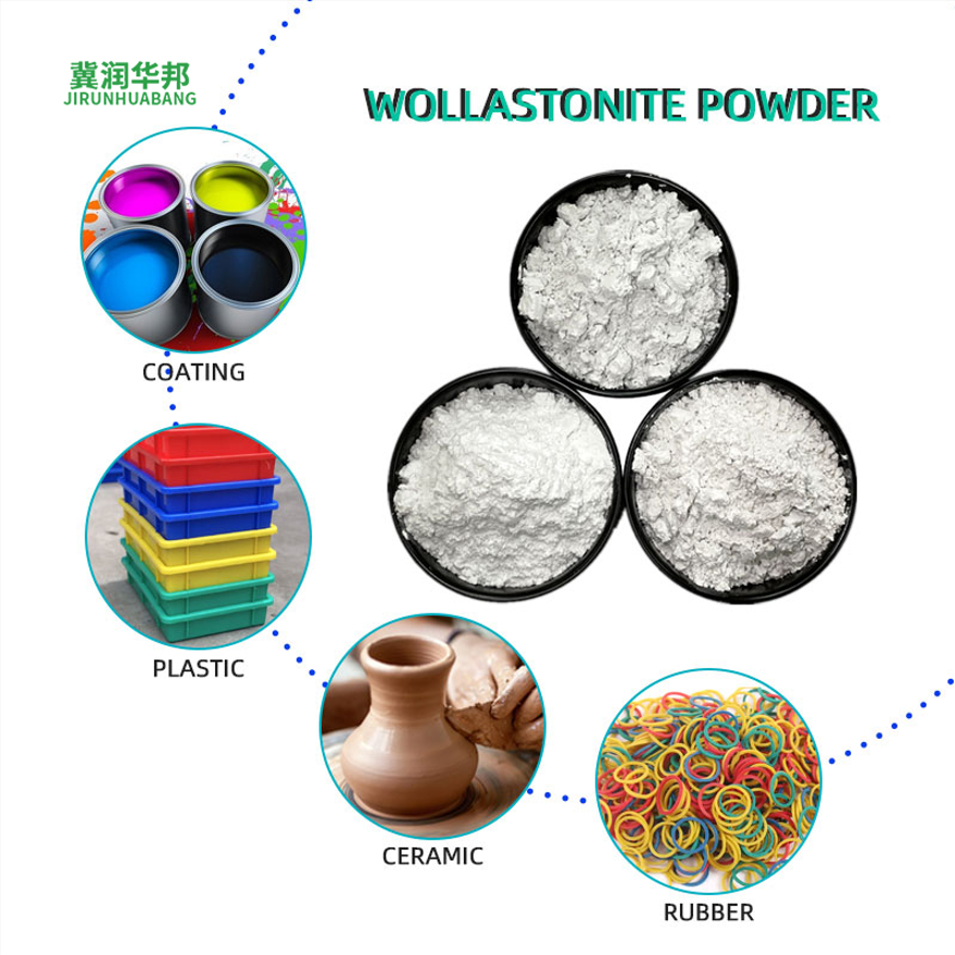 Metallurgical Grade Wollastonite Powder Special For Steel Making Mold Flux Coating Refractory Material High Purity High Temperature Resistance No Decomposition Strong Chemical Stability